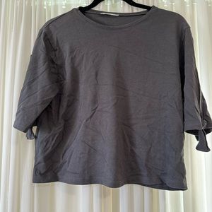 Zara gray shirt